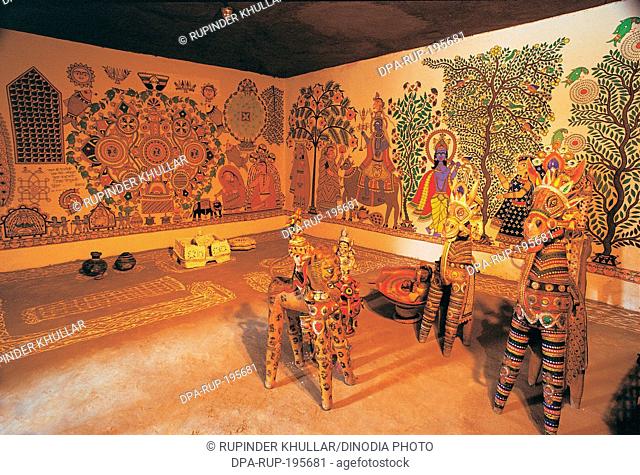 Handicrafts craft museum galleries, pragati maidan complex, delhi, india, asia