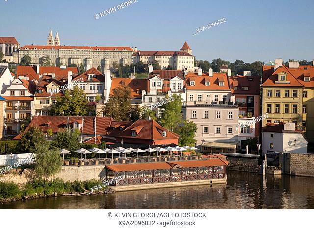 Castle and Mala Strana Neighborhood, Prague; Czech Republic; Europe;