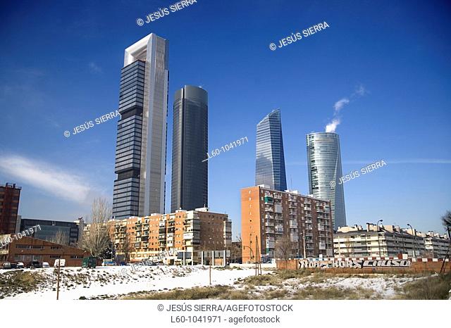 Four Towers, CTBA, Business Area, Madrid, Spain