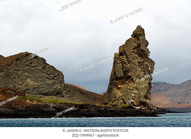 Pinnacle Rock, Galapagos Islands National Park, Bartolome Island, Galapagos, Ecuador