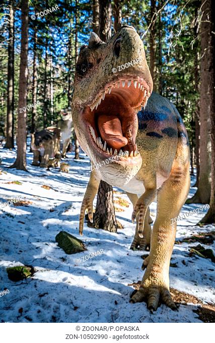 T-Rex in dinosaur Park
