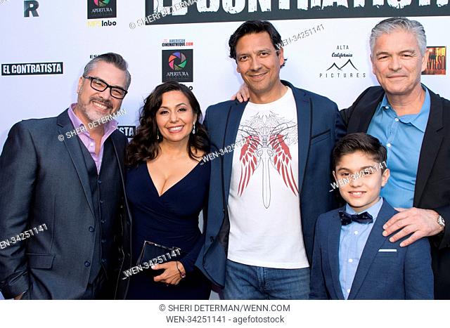 'El Contratista' (The Contractor) Special Cast and Crew Screening was held at the Egyptian Theatre in Hollywood, California Featuring: Mauricio Mendoza