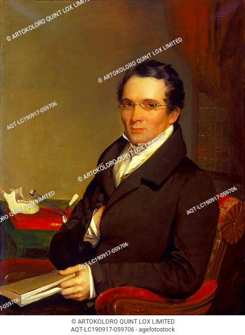 Chester Harding, American, 1792-1866, Dr. Samuel A. Bemis, 1842, oil on canvas, Unframed: 36 1/4 × 28 1/4 inches (92.1 × 71.8 cm)