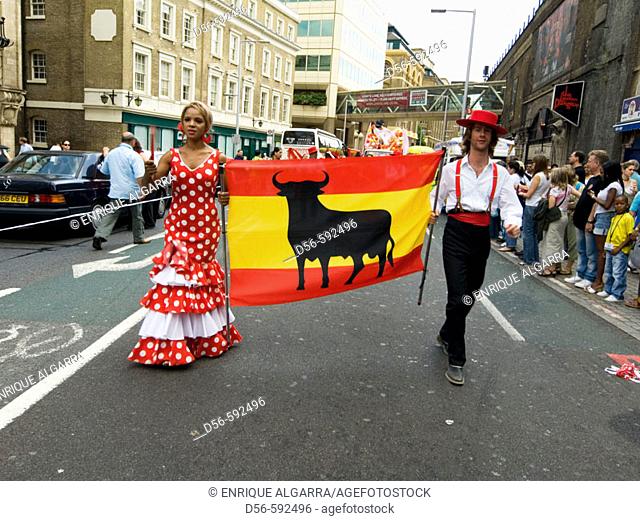 Carnaval del Pueblo, Pure Latin, London 6th August 2006. England. UK