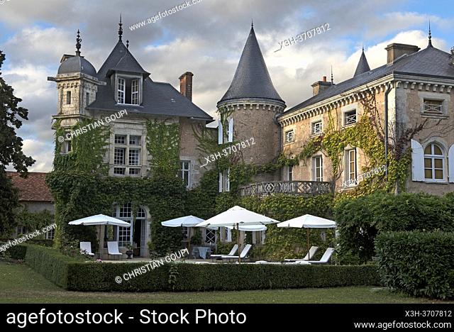 St Victor La Grand' Maison, Ingrandes, Department of Indre, Historic Province of Berry, Centre-Val de Loire region, France