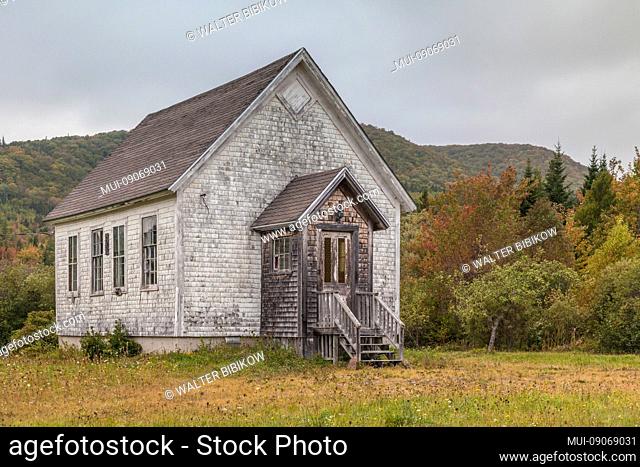 Canada, Nova Scotia, Glenville, abandoned house