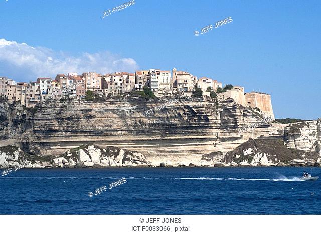 France, Corsica, Bonifacio, the citadel