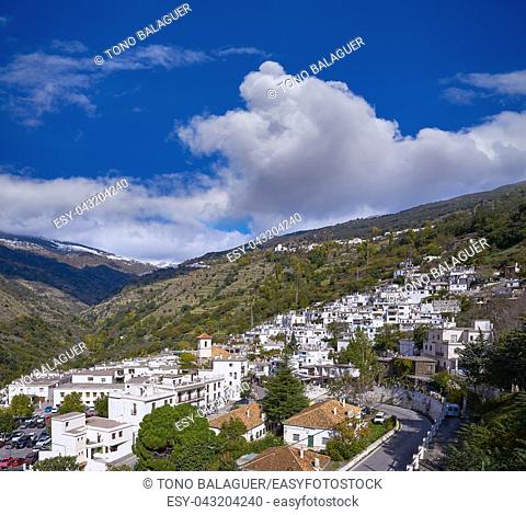 Alpujarras Pampaneira village in Granada near Sierra Nevada of spain