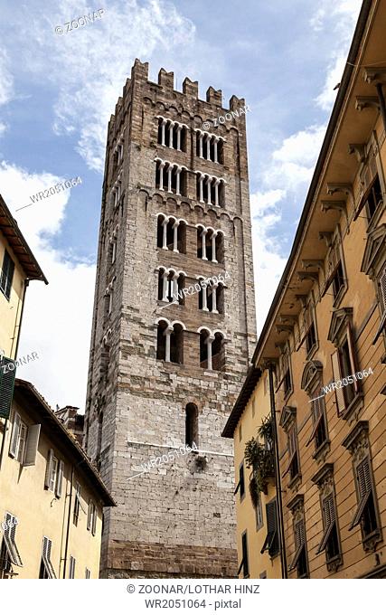 Lucca, Chiesa di San Frediano church, Tuscany