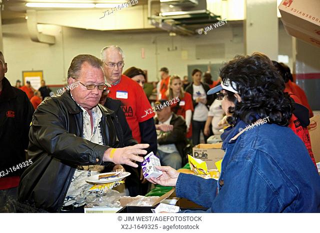 Phoenix, Arizona - The Arizona StandDown for Homeless Veterans provided help with shelter, healthcare, and other services to nearly 1300 homless veterans during...
