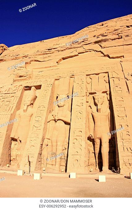 Nefertari Temple, Abu Simbel, Nubia, Egypt