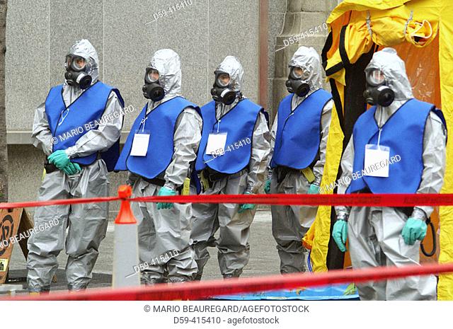 Chemical attack response team