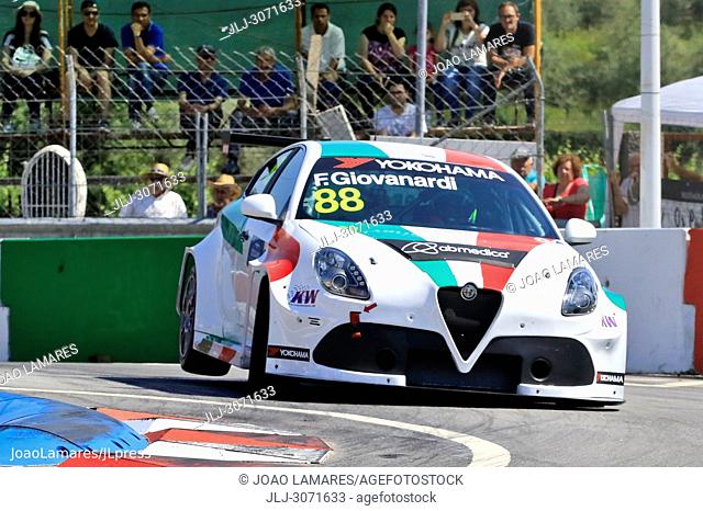 WTCR 2018: Vila Real. Race of Portugal, Pratice Action. Giovanardi, Alfa Romeo Giulietta TCR, #88