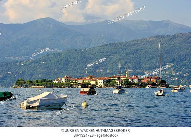 Isola dei Pescatori island, Borromean Islands, Stresa, Lago Maggiore lake, Piedmont, Italy, Europe