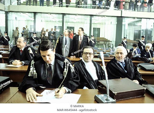 aula bunker in Palermo, Maxi Trial of Palermo for Mafia crimes