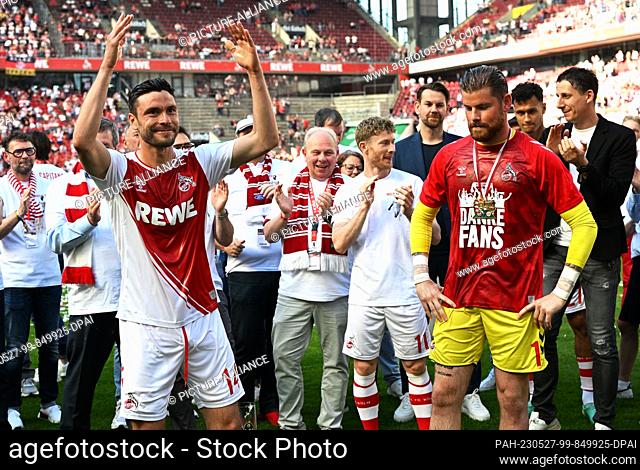 27 May 2023, North Rhine-Westphalia, Cologne: Soccer: Bundesliga, 1st FC Cologne - Bayern Munich, Matchday 34, RheinEnergieStadion