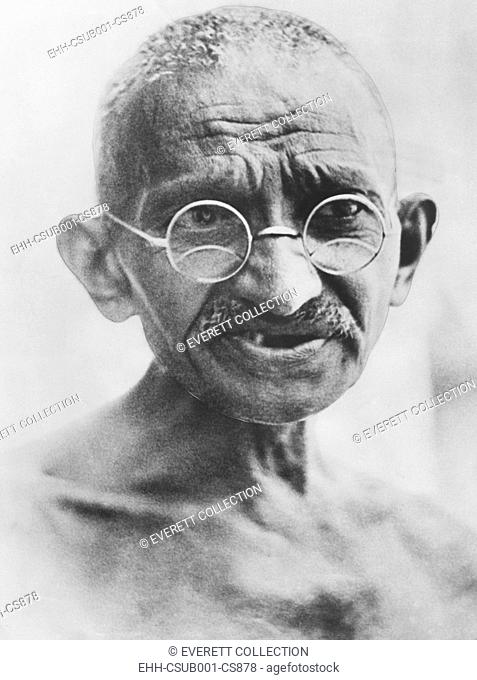Mahatma Gandhi, traveling to the 1931 Round Table Conference in London. Gandhi attended as the representative of the Indian National Congress