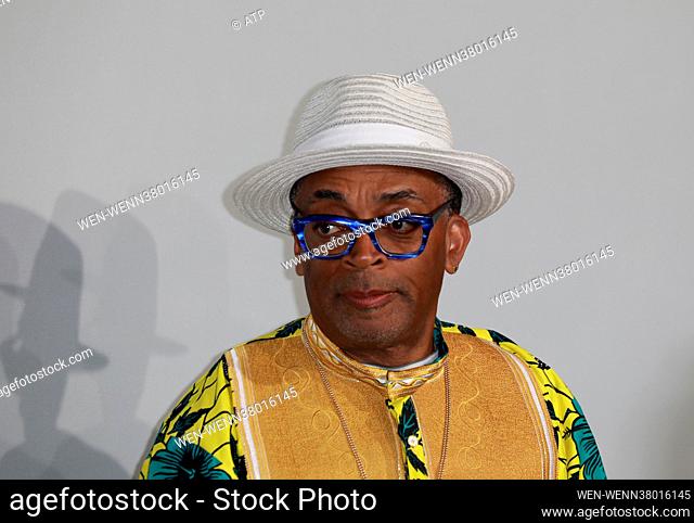 CAP D'ANTIBES, FRANCE, 16. July 2021; Spike Lee attends the amfAR Cannes Gala 2021 at Villa Eilenroc on July 16, 2021 in Cap d'Antibes, France
