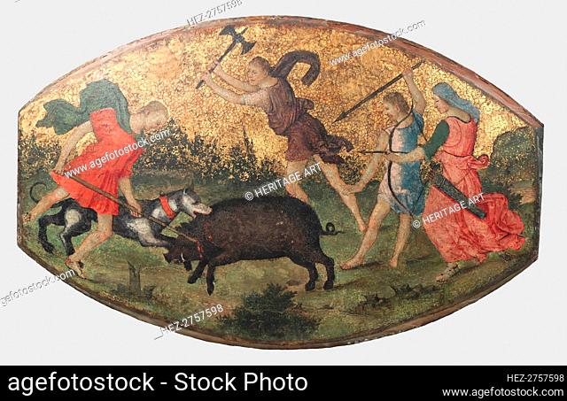 Hunt of the Calydonian Boar, ca. 1509. Creator: Bernardino Pinturicchio