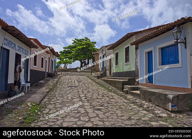 Alcantara, Old city street view, Brazil, South America
