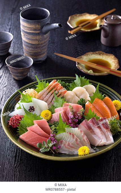 Eight Assorted Sashimi