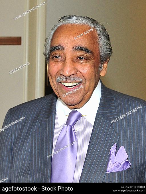 United States Representative Charlie Rangel (Democrat of New York) departs his Capitol Hill office on Tuesday, November 30, 2010