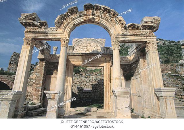 Temple of Hadrian. Ephesus. Turkey
