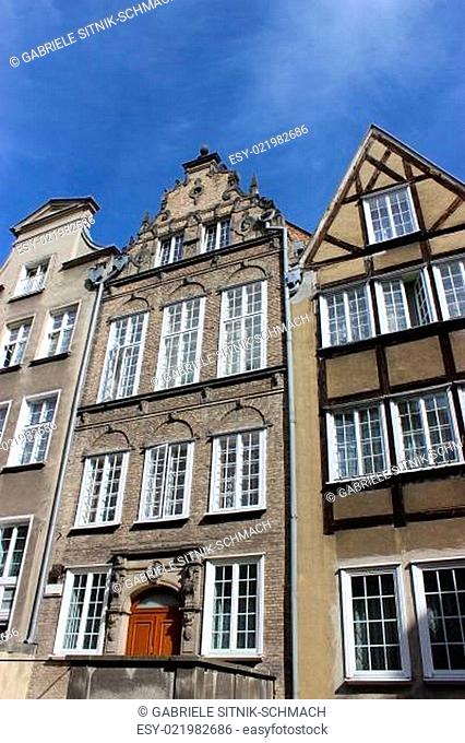 Historische Architektur in Danzig