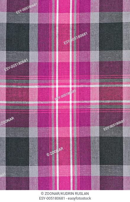 red and gray plaid fabric