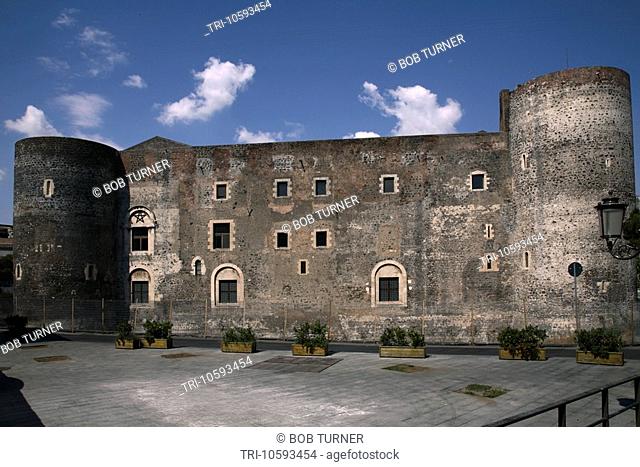Castello Ursino Piazza Federico Svevia Catania Sicily Italy