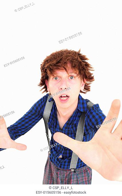 Funny Looking Male - Only Creative Stock Images, Photos & Vectors |  agefotostock