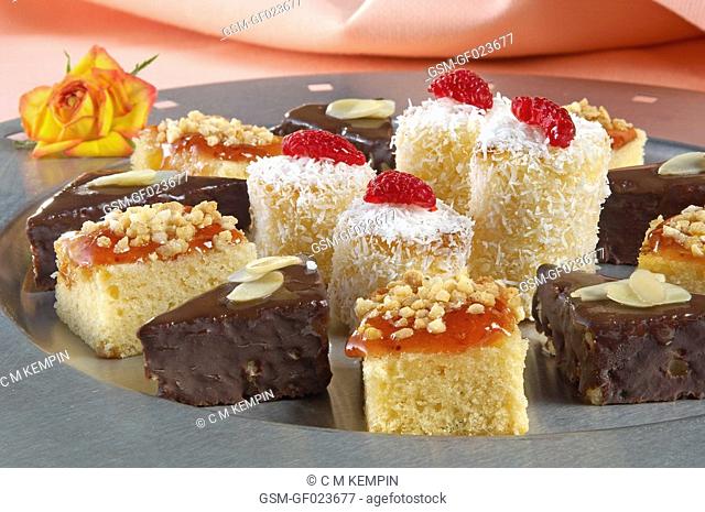 Assorted cakes