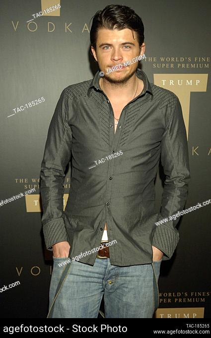 Andy Newton-Lee attends arrivals for DRINKS AMERICA Launches TRUMP VODKA at Les Deux night club on January 17, 2007 in Los Angeles, California