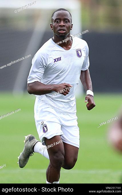 Beerschot's Isaac Matondo pictured during a friendly game between first league team Club Brugge and 1B team Beerschot, Wednesday 08 July 2020 in Westkapelle