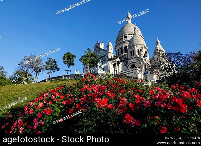 Sacred Heart basilica, Paris, France