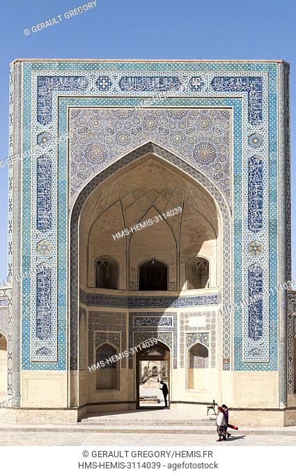 Uzbekistan, Bukhara, historical centre listed as World Heritage by UNESCO, Kalon Mosque