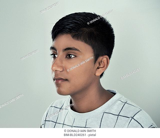 Portrait of Fiji Indian boy