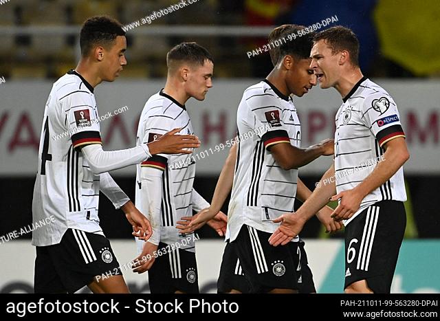 11 October 2021, North Macedonia, Skopje: Football: World Cup Qualification Europe, North Macedonia - Germany, Group Stage, Group J, Matchday 8
