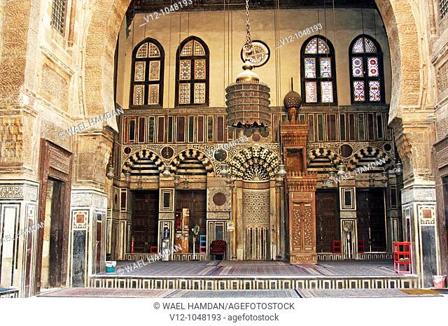 Funerary Complex of Sultan Qansuh al-Ghuri the penultimate Mamluk Sultan of Egypt, Khanqah-Mausoleum-Sabil-kuttab, Mosque-Madrasa, al Mu'izz li-Din Allah street