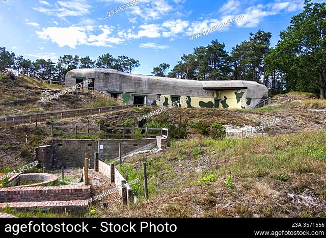 One of the many old WOII bunkers on Frisian Island Terschelling, built by the Germans during the WOII as an extraordinarily extensive defence structure (the...