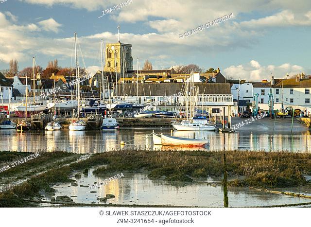 Winter afternoon in Shoreham-by-Sea, West Sussex, England