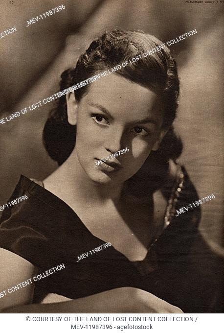 Picturegoer - 1955, photograph, film star, Joan Evans