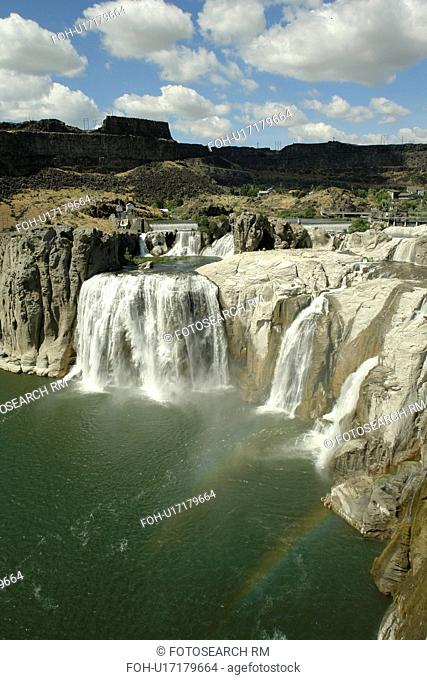 Twin Falls, ID, Idaho, Shoshone Falls, Niagara of the West, Snake River, canyon, 212 feet drop