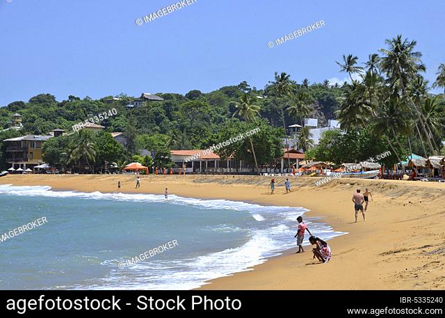 Beach, Unawatuna, Sri Lanka, Asia