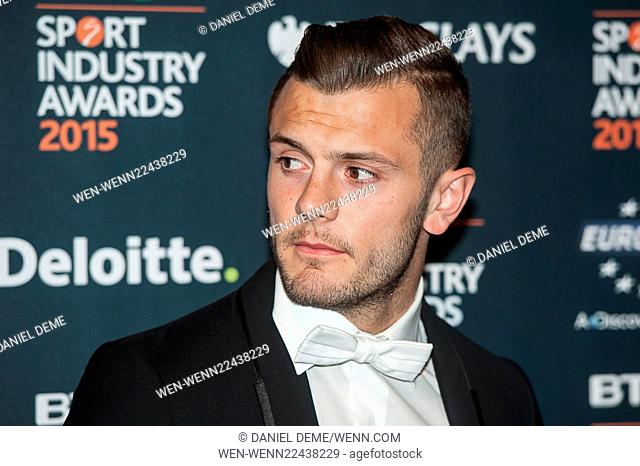 BT Sport Industry Awards held at the Battersea Evolution - Arrivals. Featuring: Jack Wilshere Where: London, United Kingdom When: 30 Apr 2015 Credit: Daniel...