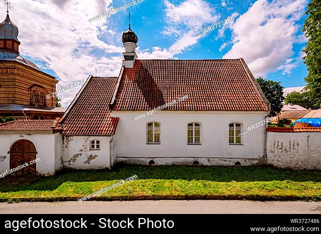 The Saint Nicholas The Miracle-worker?s church in The Holy Spirit Mens Monastery, Jekabpils, Latvia