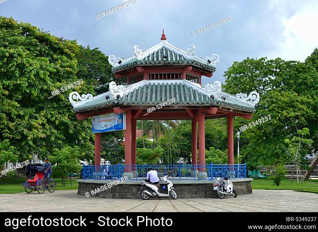 Park, Pagode, Hue, Vietnam, Asia