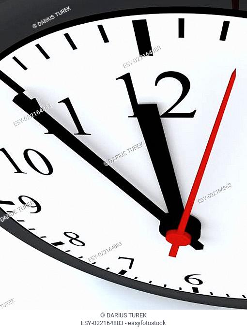 Ticking Time - 5 vor Zwölf Konzept 2