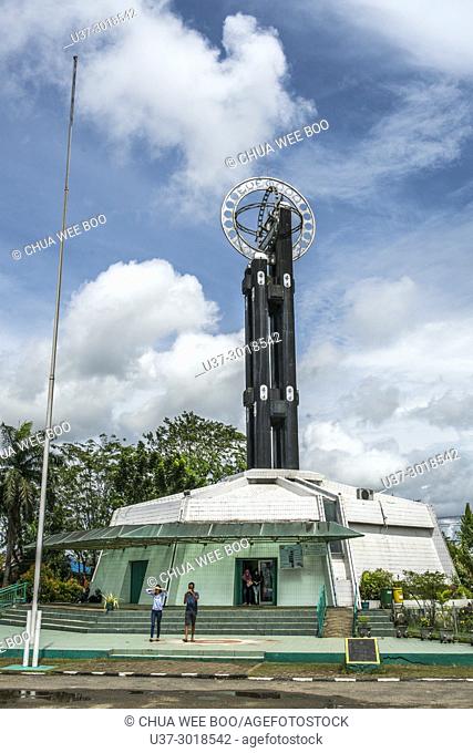Khatulistiwa( the Equator), Pontianak, West Kalimantan, Indonesia