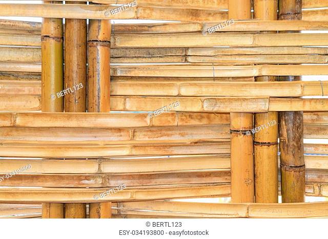 Bamboo Construction pattern (close up)